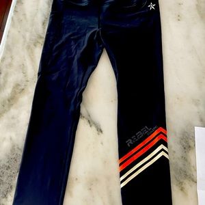 Rebel leggings with striped leg